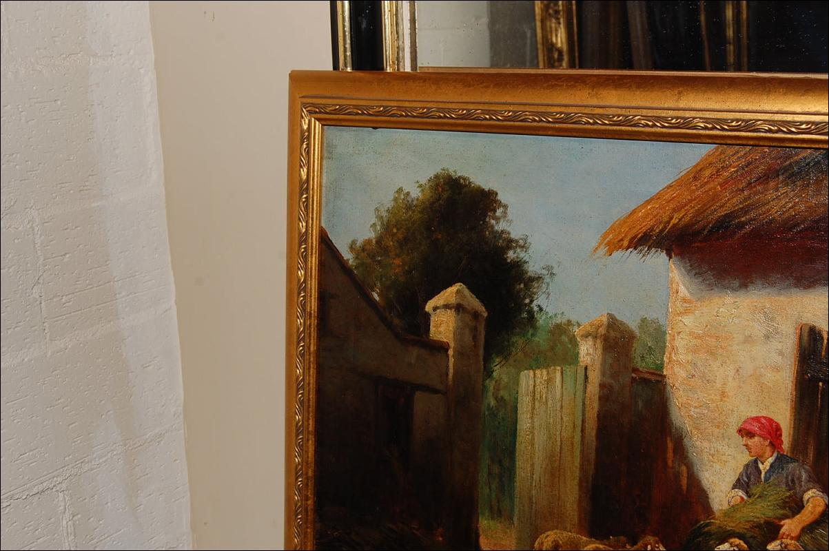 Continental Oil On Canvas