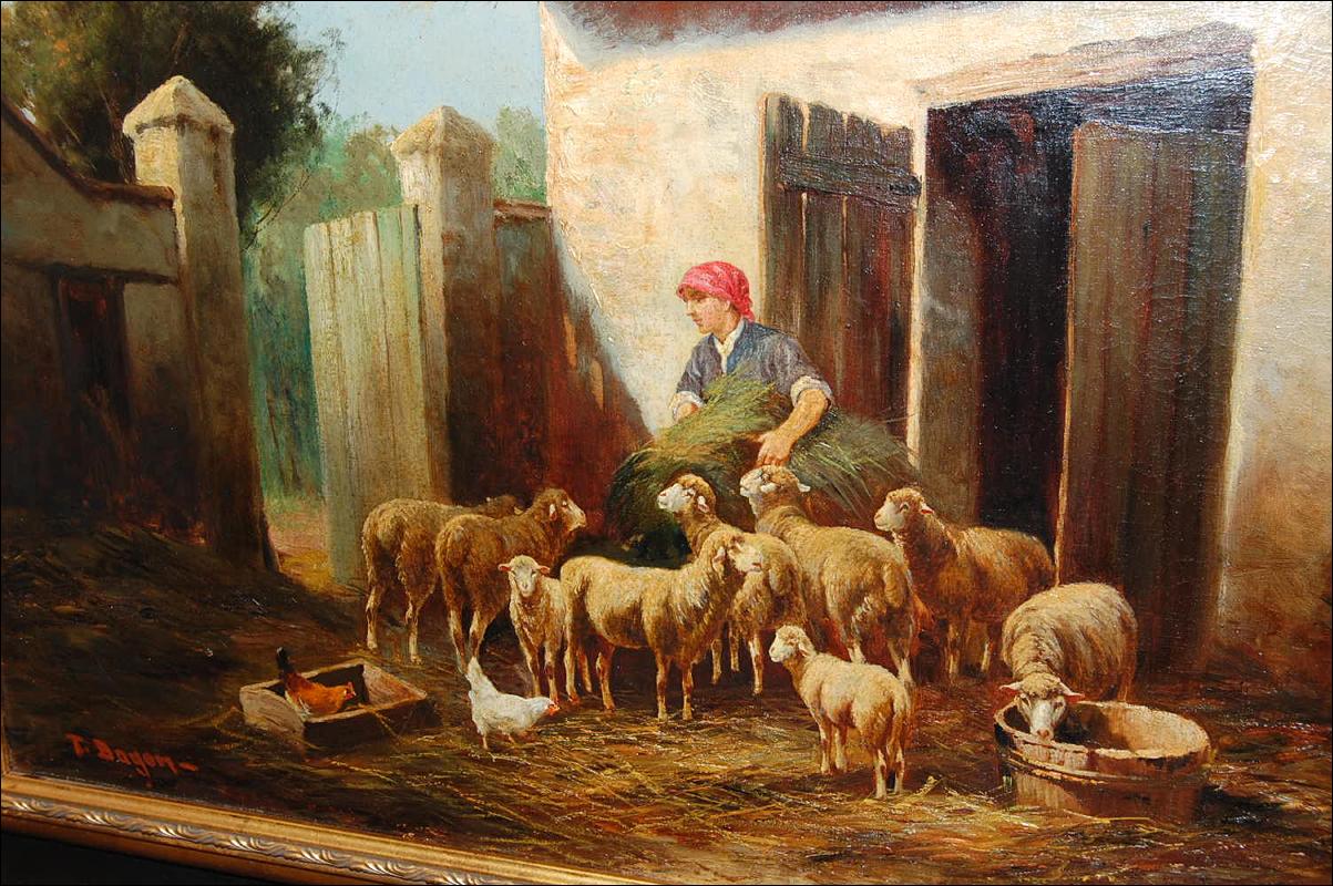 Continental Oil On Canvas