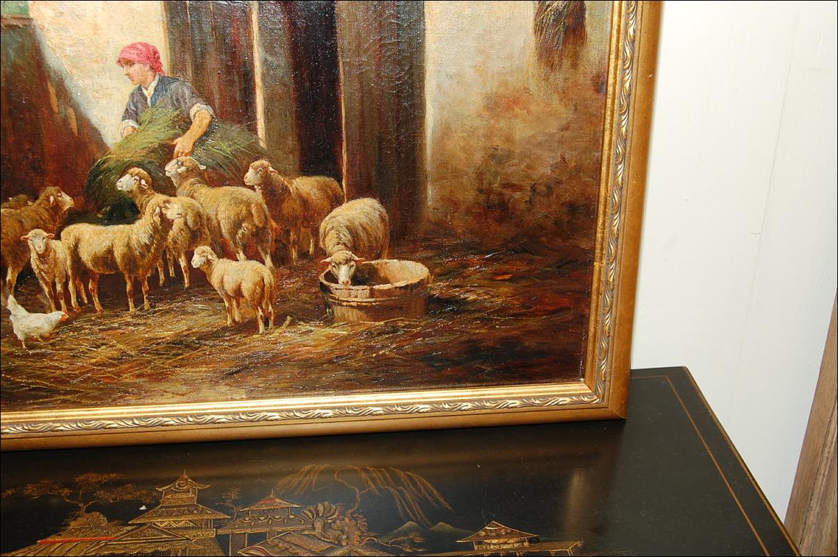 Continental Oil On Canvas