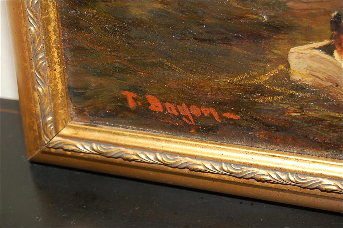 Continental Oil On Canvas