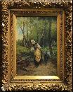 Framed Oil On Canvas