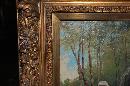 Framed Oil On Canvas