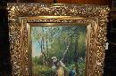 Framed Oil On Canvas