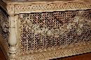 Bleached Caned Planter