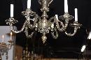 Figural Bronze Chandelier