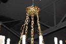 French Bronze Empire Chandelier