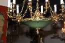 French Bronze Empire Chandelier