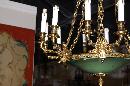 French Bronze Empire Chandelier