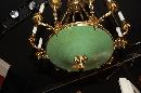 French Bronze Empire Chandelier