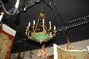 French Bronze Empire Chandelier