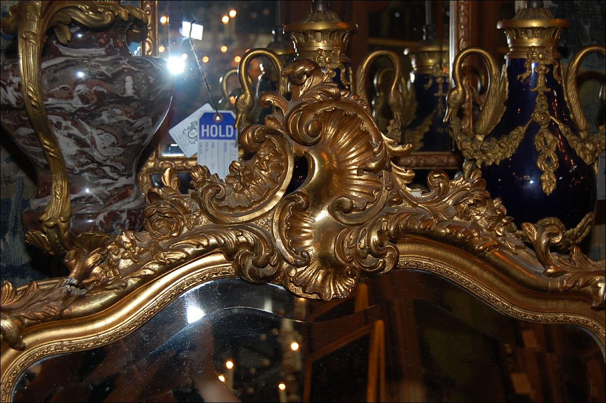 French Giltwood Mirror