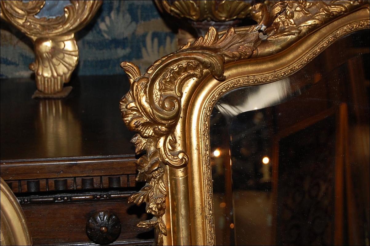 French Giltwood Mirror