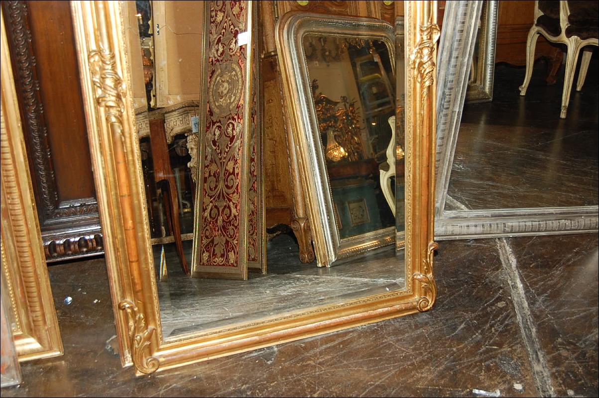 French Giltwood Mirror