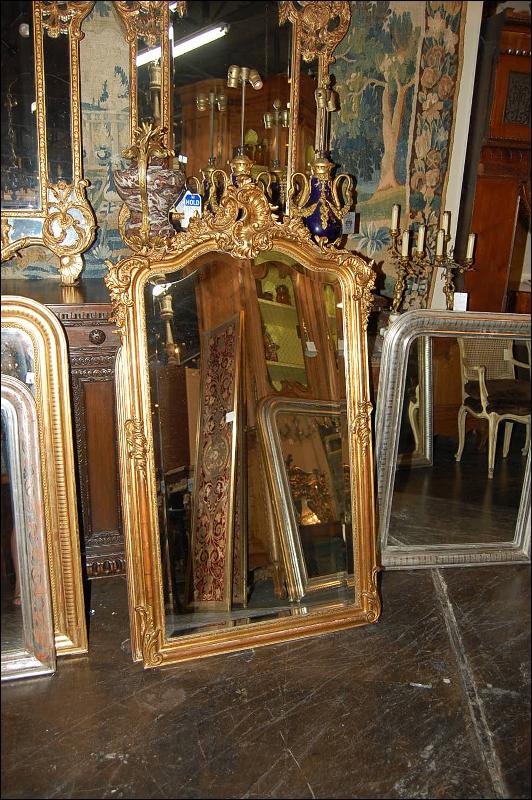 French Giltwood Mirror