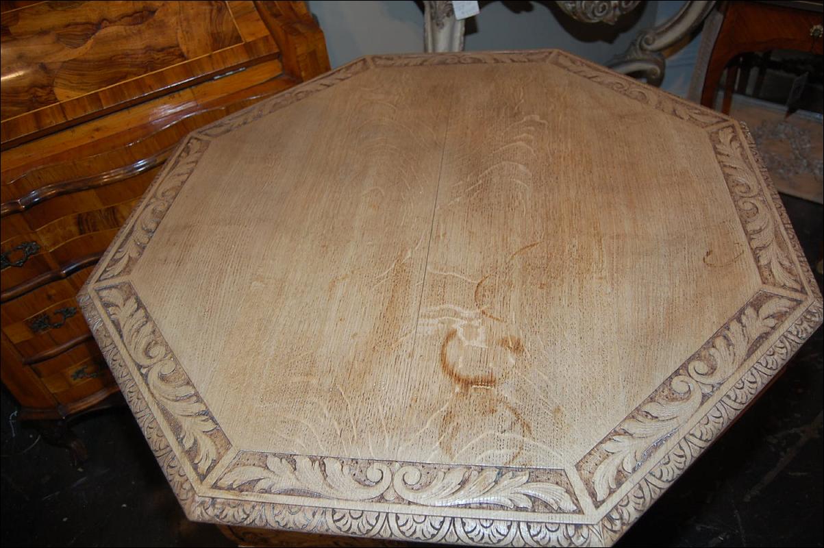 Bleached Henri II Table