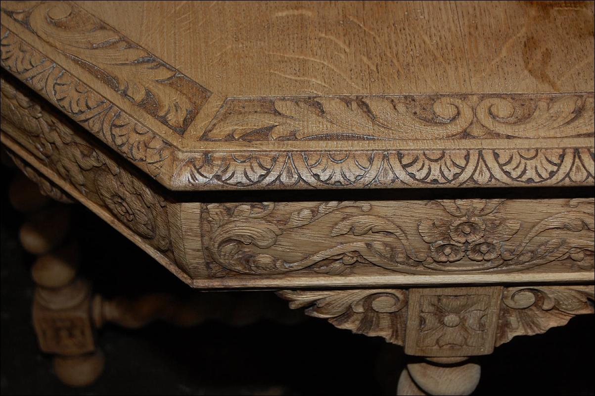Bleached Henri II Table