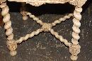 Bleached Henri II Table