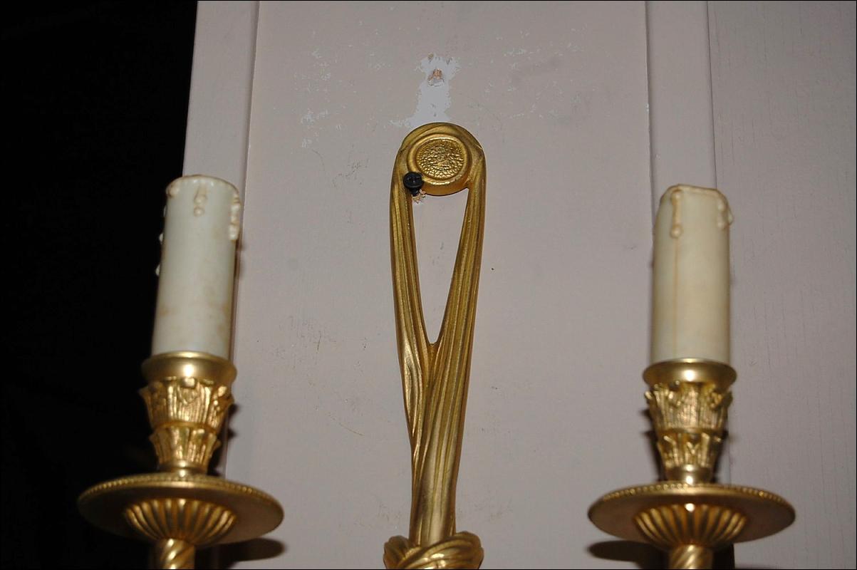 Petite Bronze Sconces