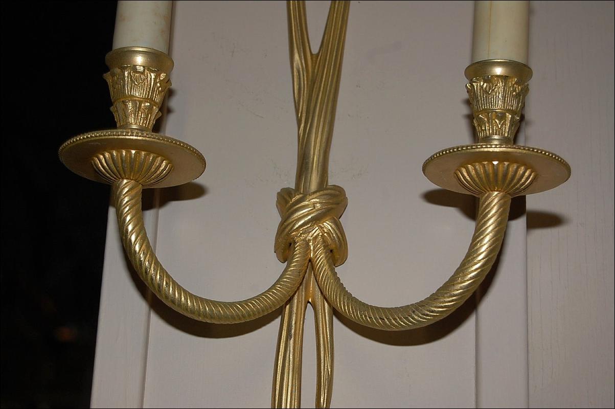 Petite Bronze Sconces
