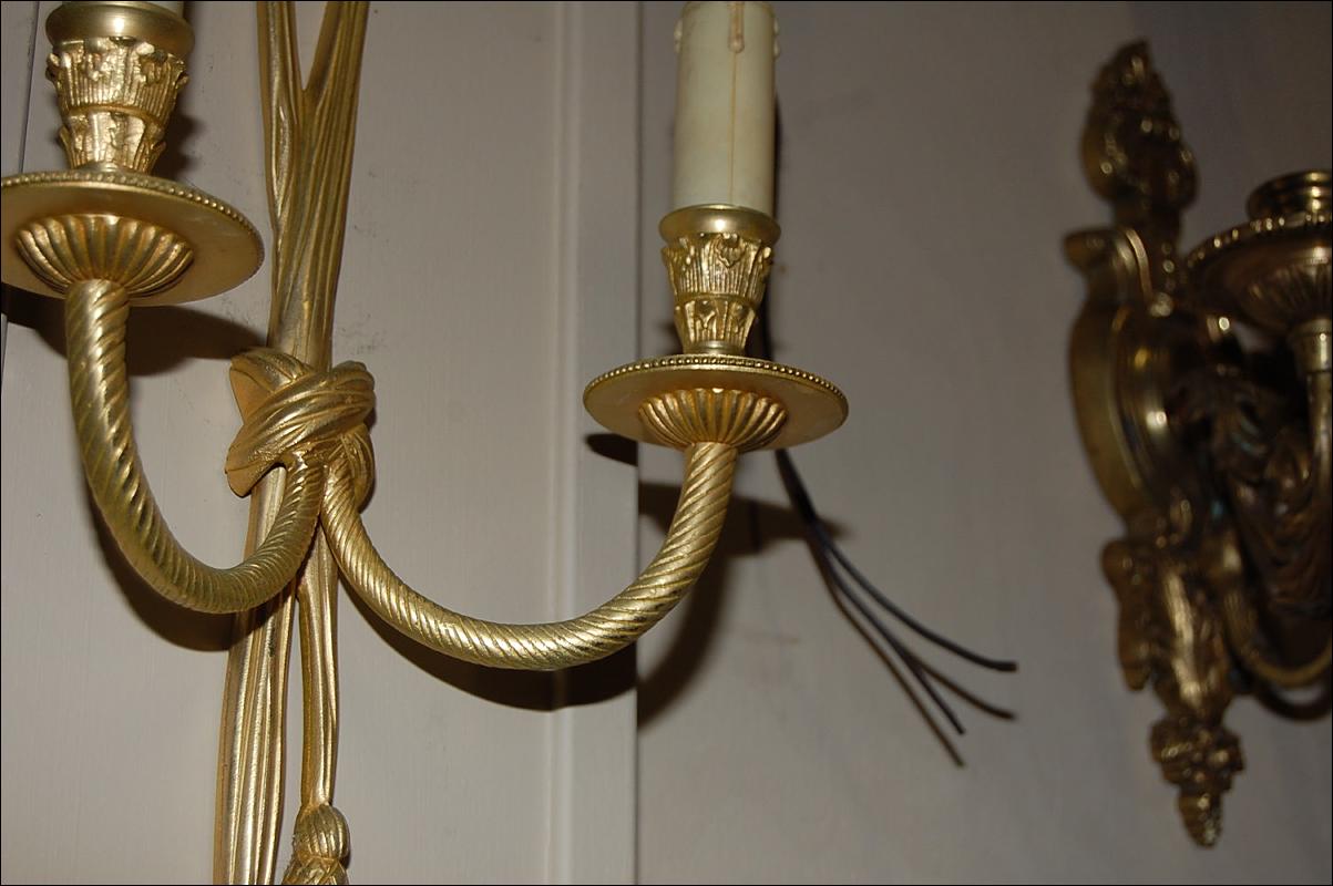 Petite Bronze Sconces