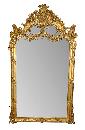 French Giltwood Cherub Mirror