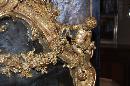 French Giltwood Cherub Mirror