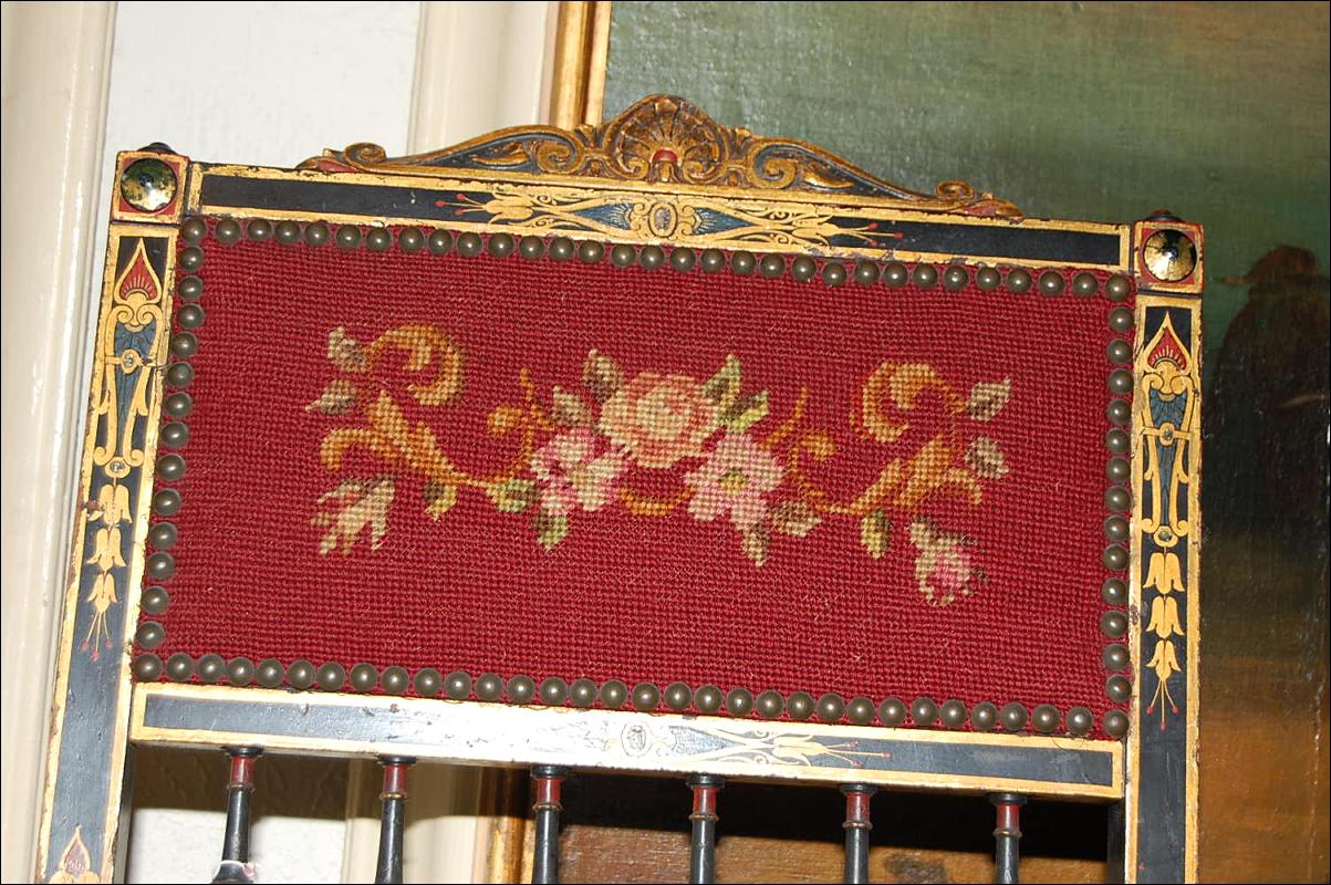 Petite Needlepoint Chair
