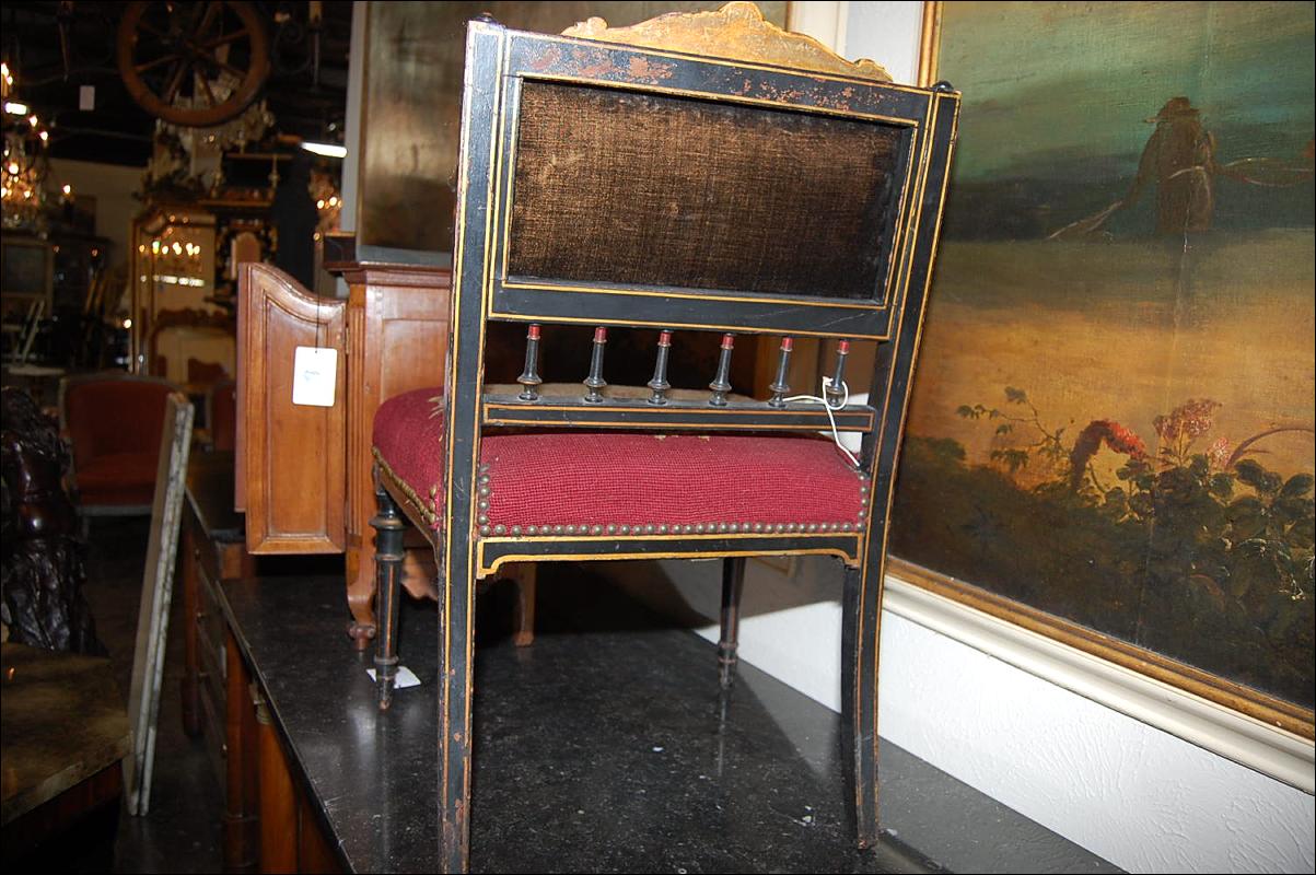 Petite Needlepoint Chair