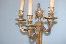 Pair French Bronze Sconces