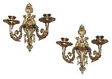 French Bronze Sconces
