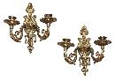 French Bronze Sconces