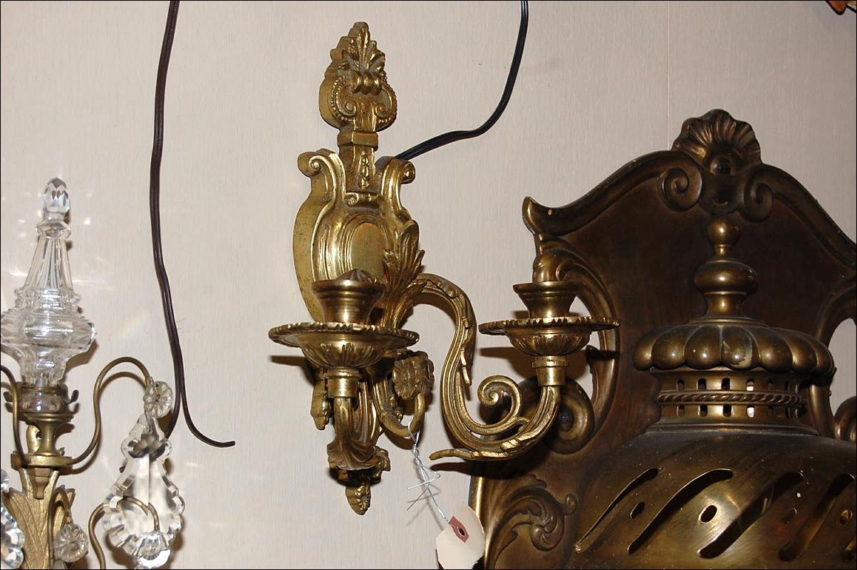 French Bronze Sconces