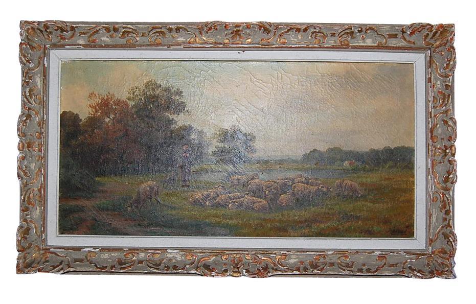 Continental Oil On Canvas