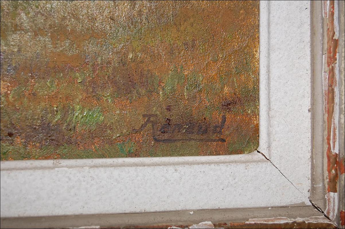 Continental Oil On Canvas