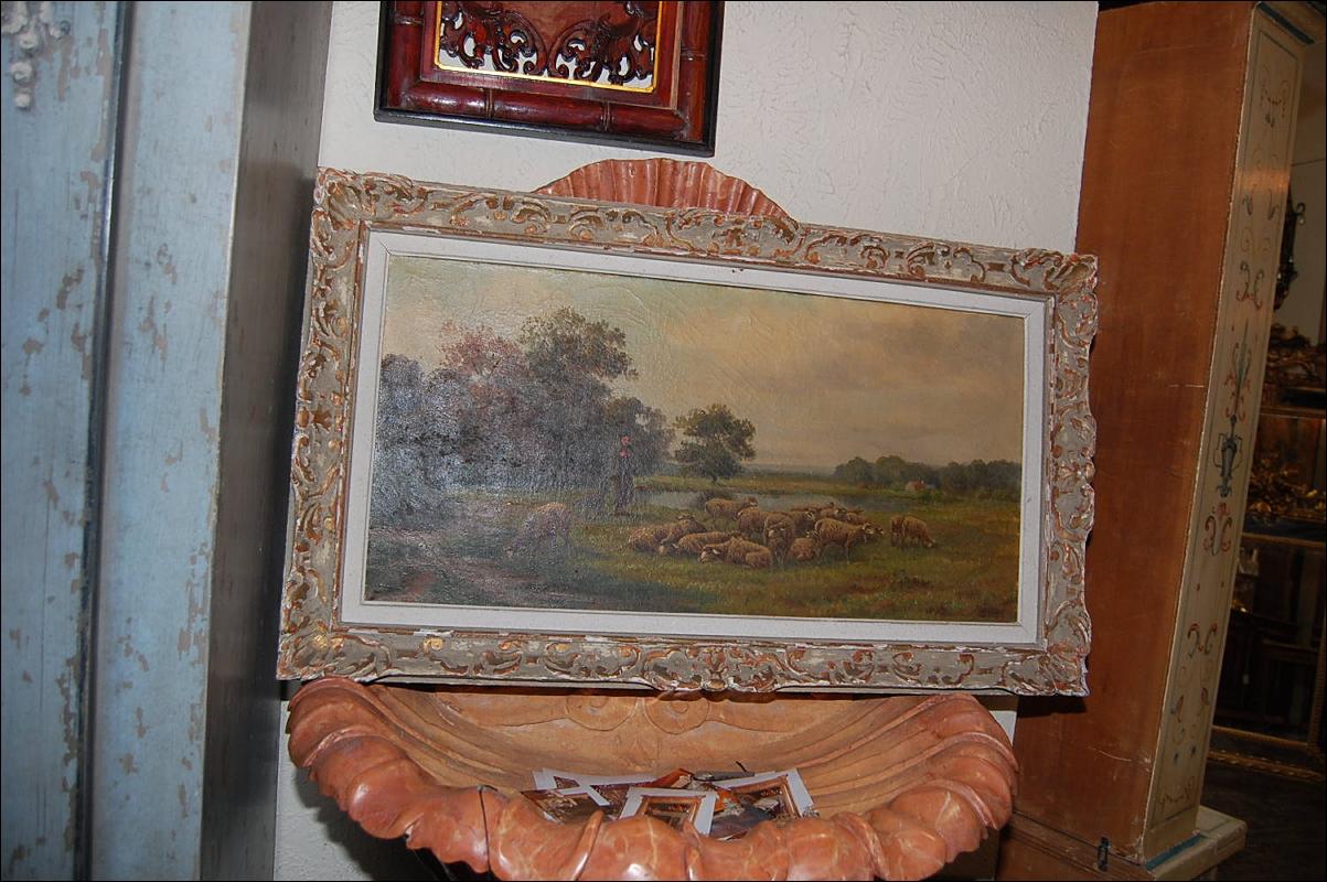 Continental Oil On Canvas