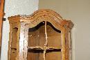 French Oak Corner Cabinet