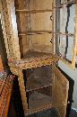French Oak Corner Cabinet