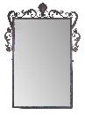 Decorative French Style Iron Mirror