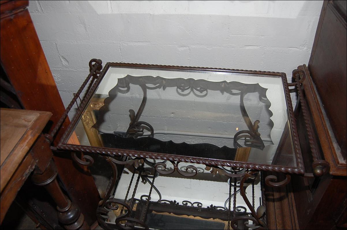 French Iron Tea Cart