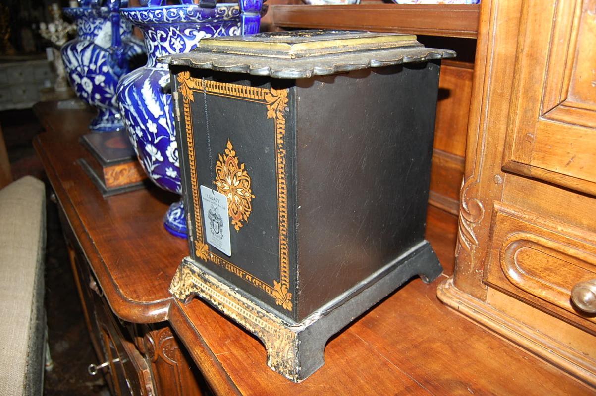 Antique Inlaid Sewing Box