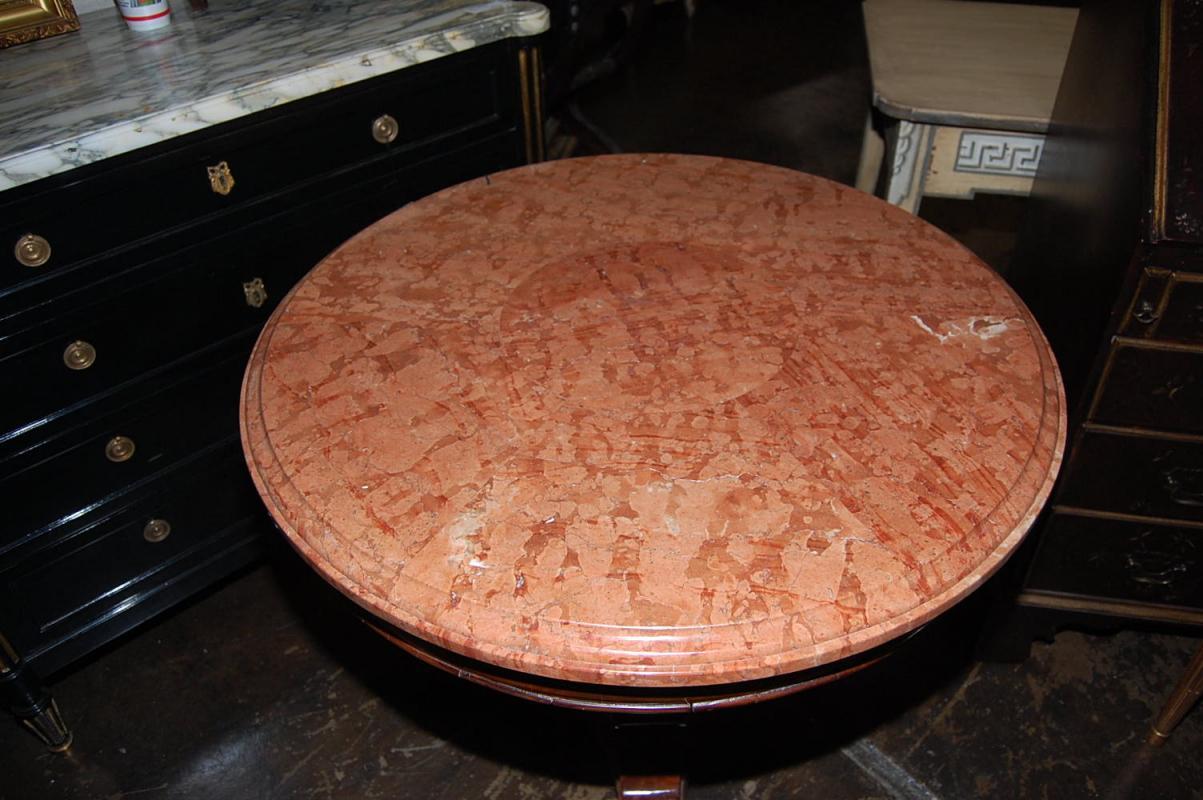 19th Century Mahogany Gueridon Table