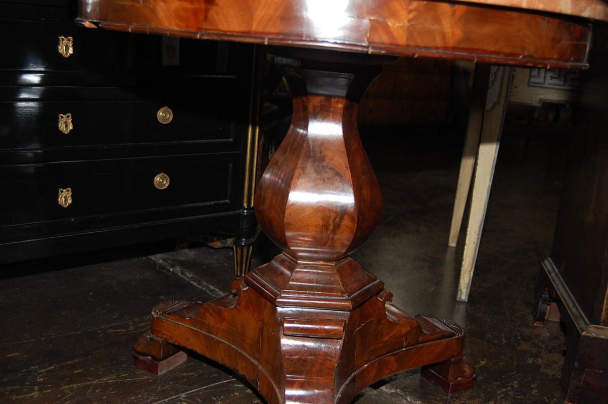 19th Century Mahogany Gueridon Table