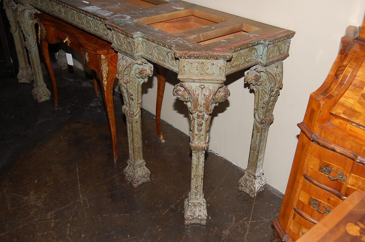 Large Pair English Consoles