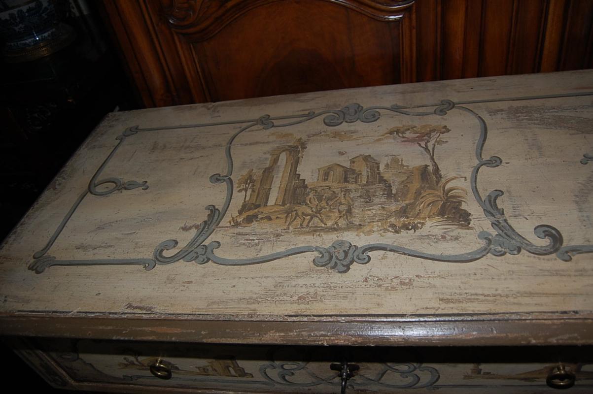 Neo-Classical Painted Commode