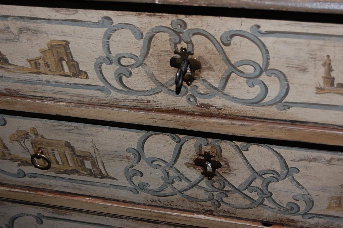 Neo-Classical Painted Commode