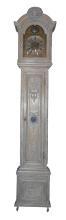 French Bleached Grandfather Clock
