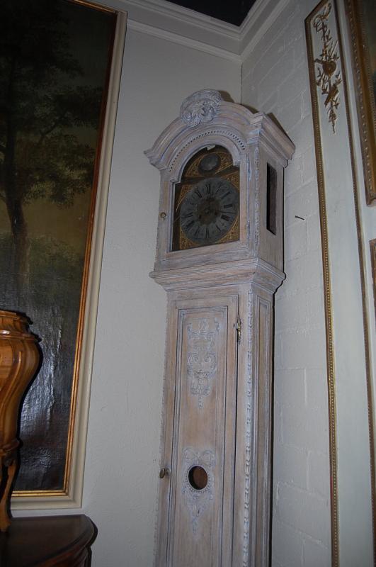 French Bleached Grandfather Clock
