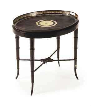 Victorian Tole Painted Stand