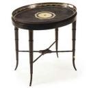 Victorian Tole Painted Stand