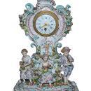 Late 19th Century German Porcelain Clock